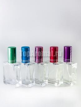 Классик, 15 мл., стекло + микс металл. микроспрей (красный, синий, розовый, фиолетовый, зелёный)